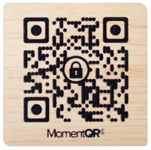 Boton QR transparente